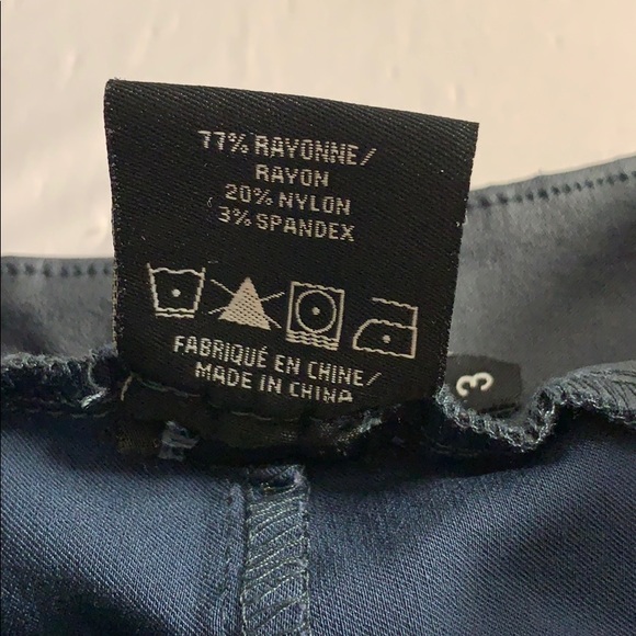 Colori Pencil Skirt Navy Blue Size 3 - Picture 5 of 7